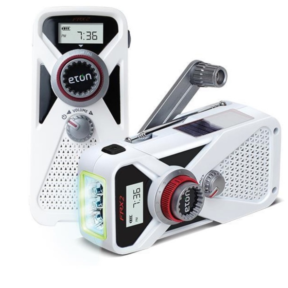 Hand Turbine AM FM Weather Analog Radio ETON FRX1